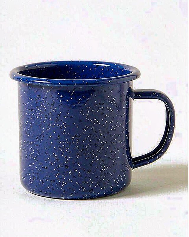 Speckle Spatter Half-Pint Mug in Cobalt
